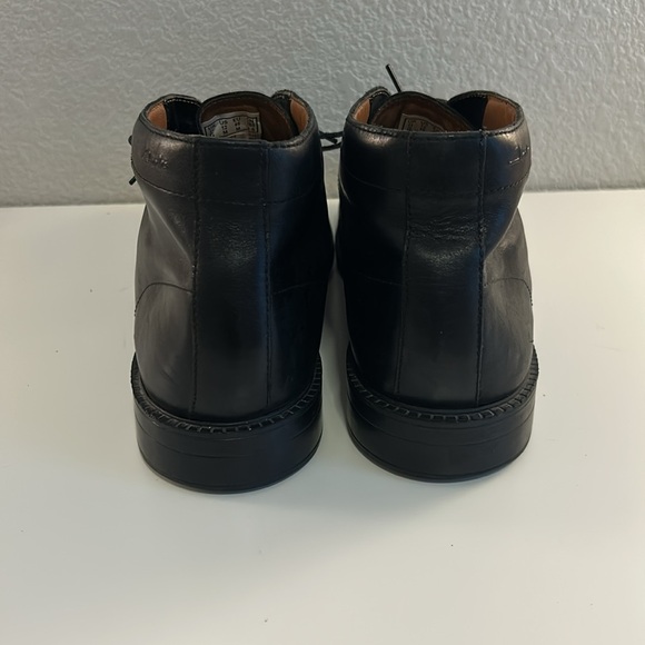 Clarks Men's Black Leather Chilver HI GTX Size 12 Classic Business - Picture 5 of 9